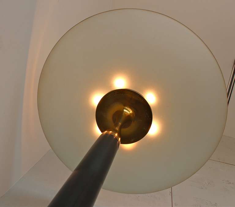 Italian Rare Floor Lamp by Max Ingrand for Fontana Arte