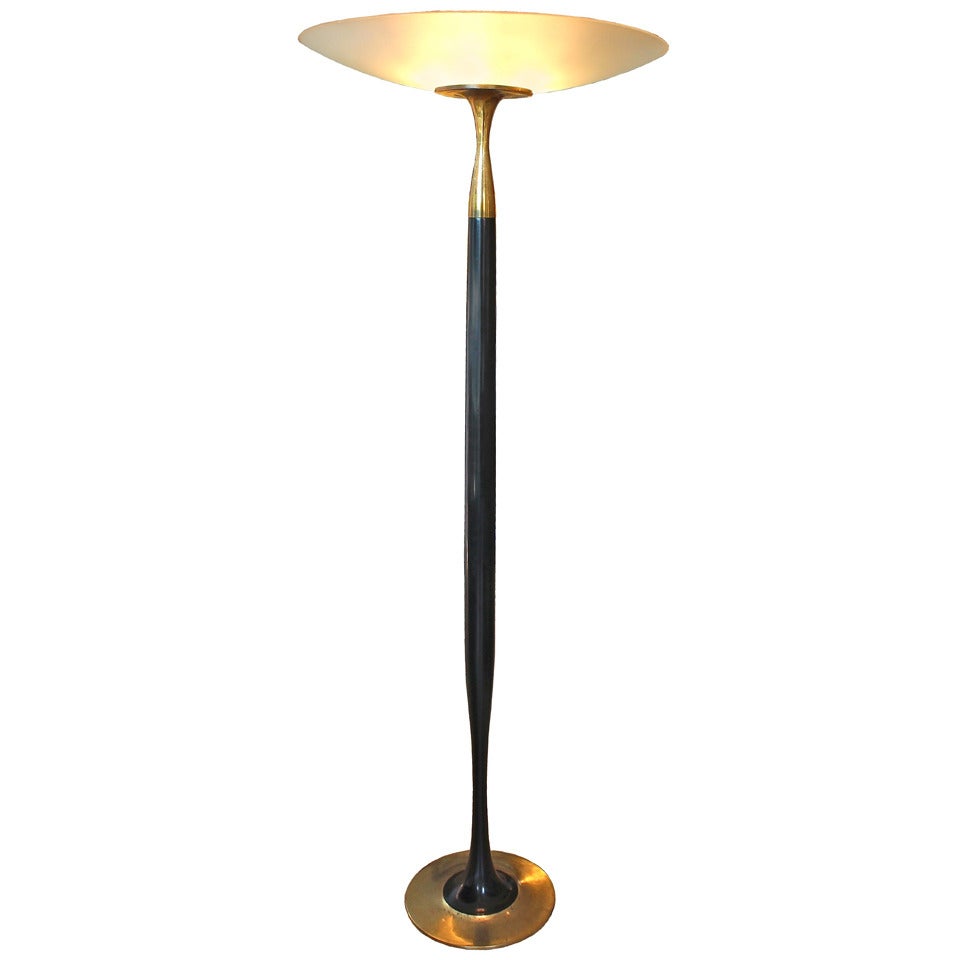 Rare Floor Lamp by Max Ingrand for Fontana Arte