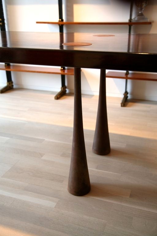 Wood Table by Angelo Mangiarotti