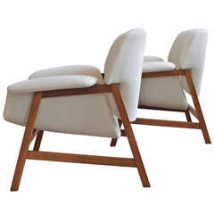 Pair of Armchairs by Gianfranco Frattini