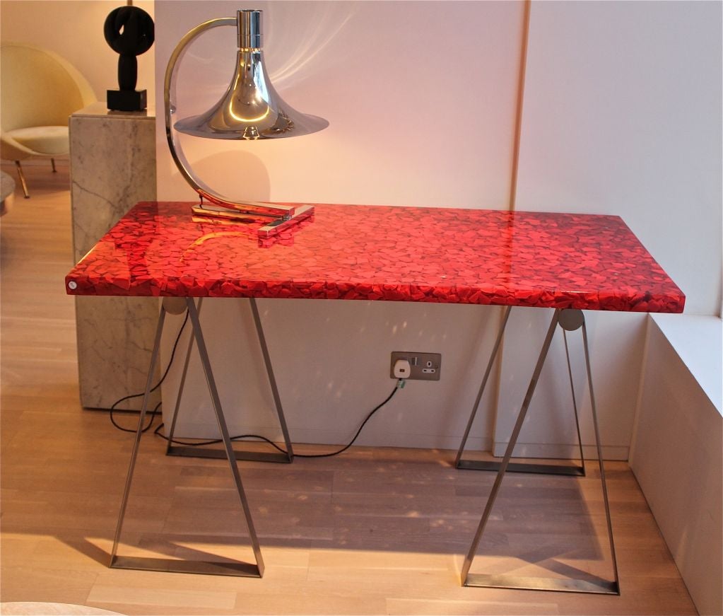 Desk or Console by Jean Brand for Atelier Janus For Sale 2