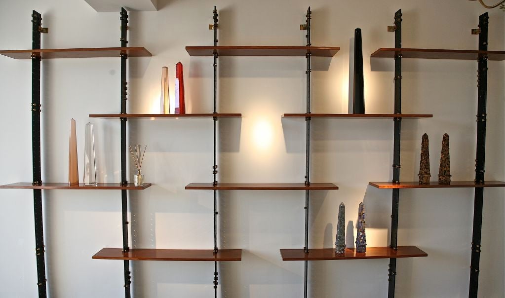 Italian Wall Mounted Library by Ignazio Gardella
