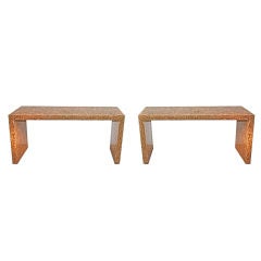 Pair of Consoles by Jean Brand