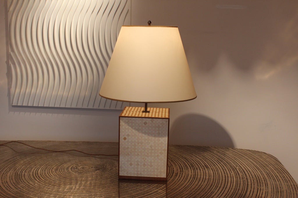 Belgian Pair of Table Lamps by Ado Chale
