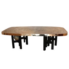 Bronze Dining Table by Ado Chale