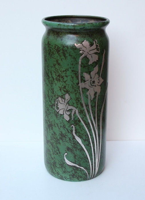 Heintz Art Metal Daffodil Vase