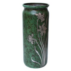 Heintz Art Metal Daffodil Vase