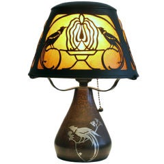Heintz Art Metal Bird of Paradise Lamp
