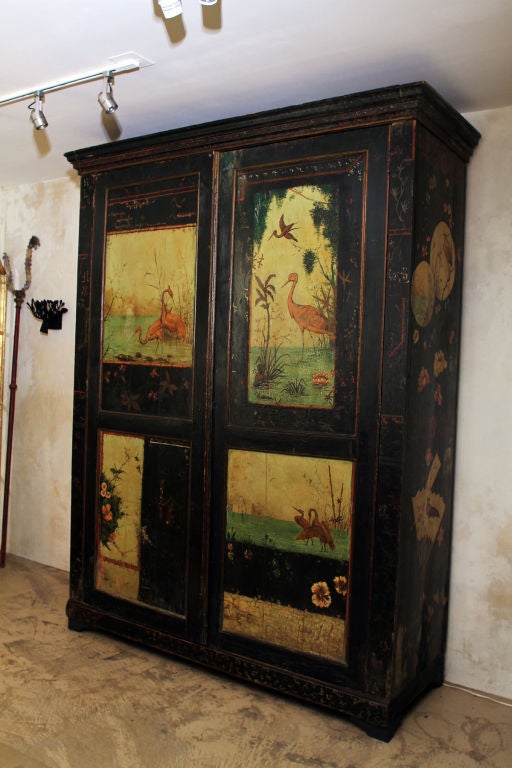 Stunning 19th Century Regency Tall Cabinet