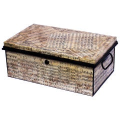 Antique Decoupage Box