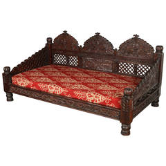 Vintage Anglo Raj Indian Daybed