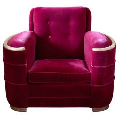 Fauteuil club Art Déco français