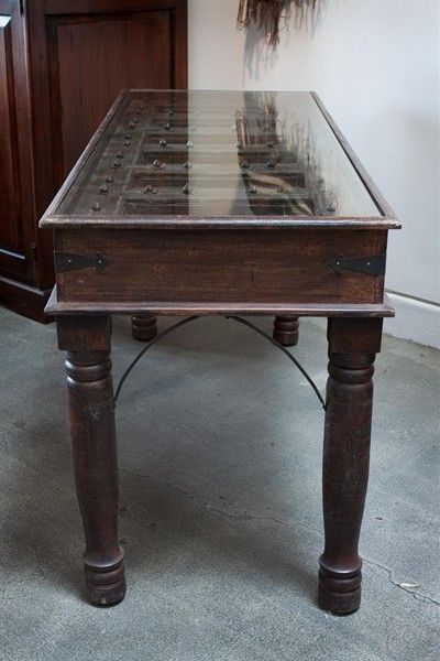 Anglo Indian Library Console Table 3