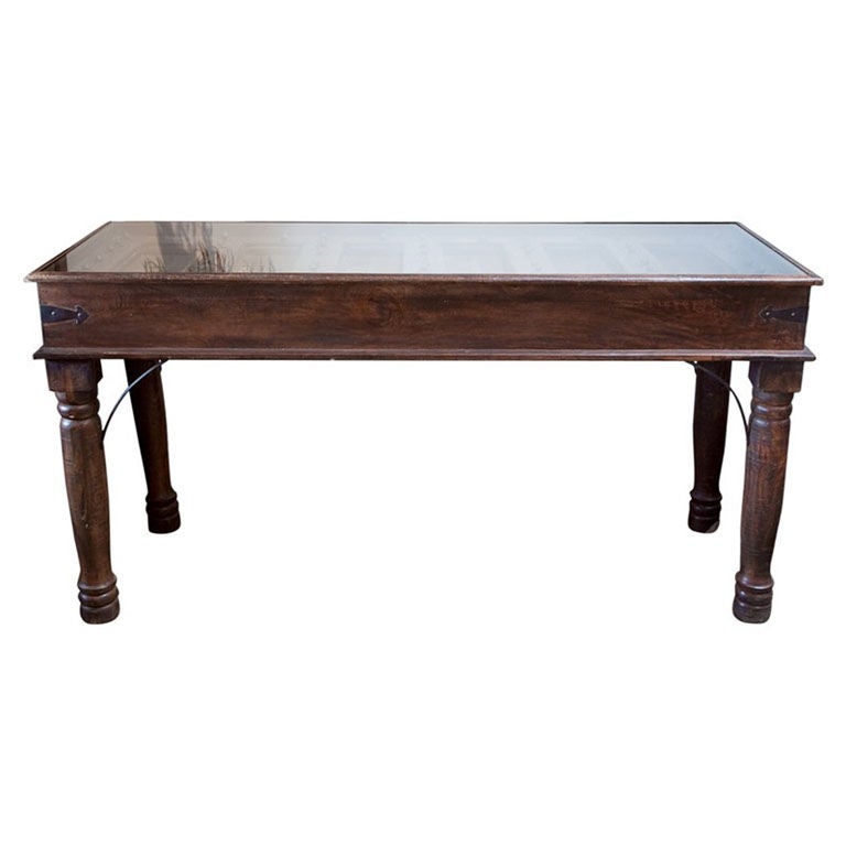 Anglo Indian Library Console Table