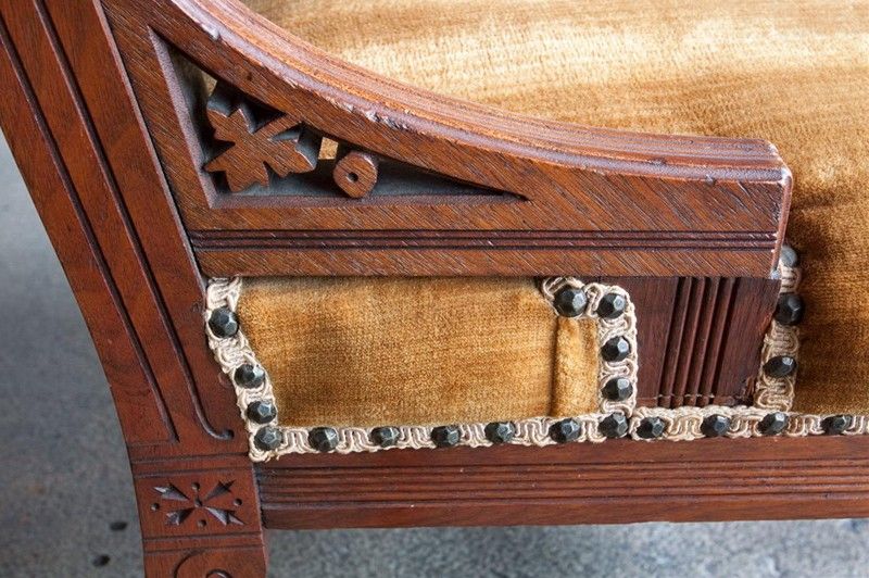 19th Century Anglo Indian Style Library or Fireplace  Side Chair