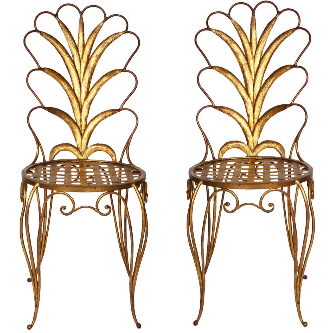 Pair of Chairs by René Drouet