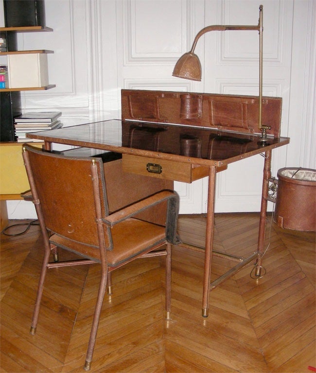 Fantastic desk by Jacques Adnet 2