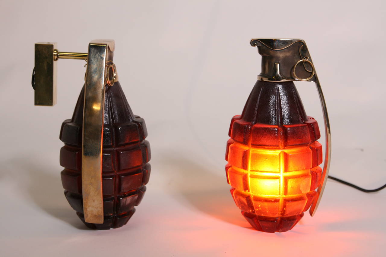 Belgian Pair of Sconces by Stan Usel For Sale