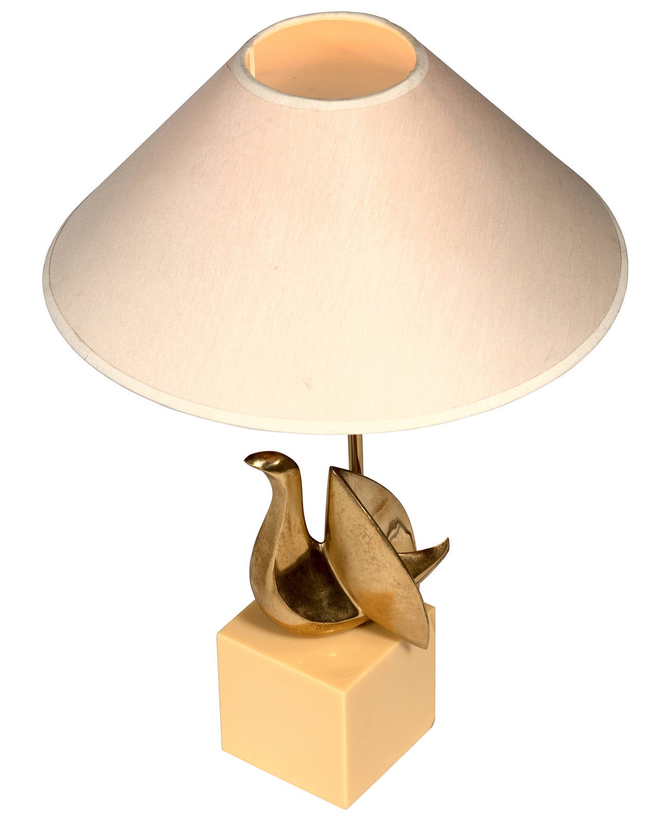 French Table Lamp by Philippe Jean For Sale