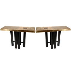 Pair of Console Tables by Lova Creation