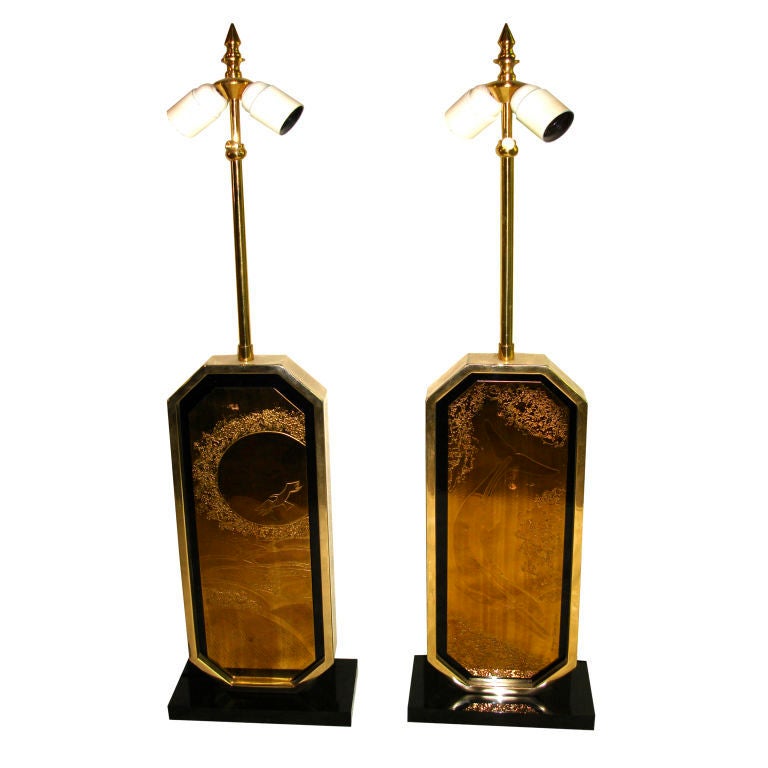 Georges Mathias - Pair of lamps at 1stDibs
