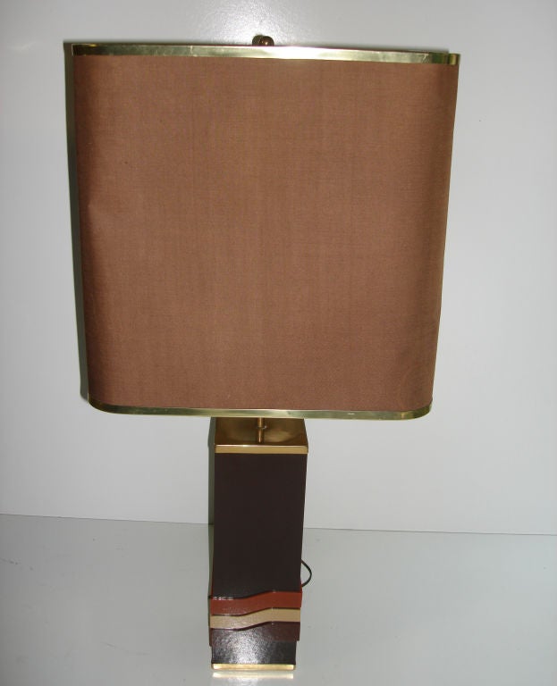 Pair of resin table lamps attributed to Pierre Cardin.