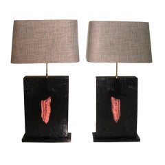 D&H, Pair of Table Lamps
