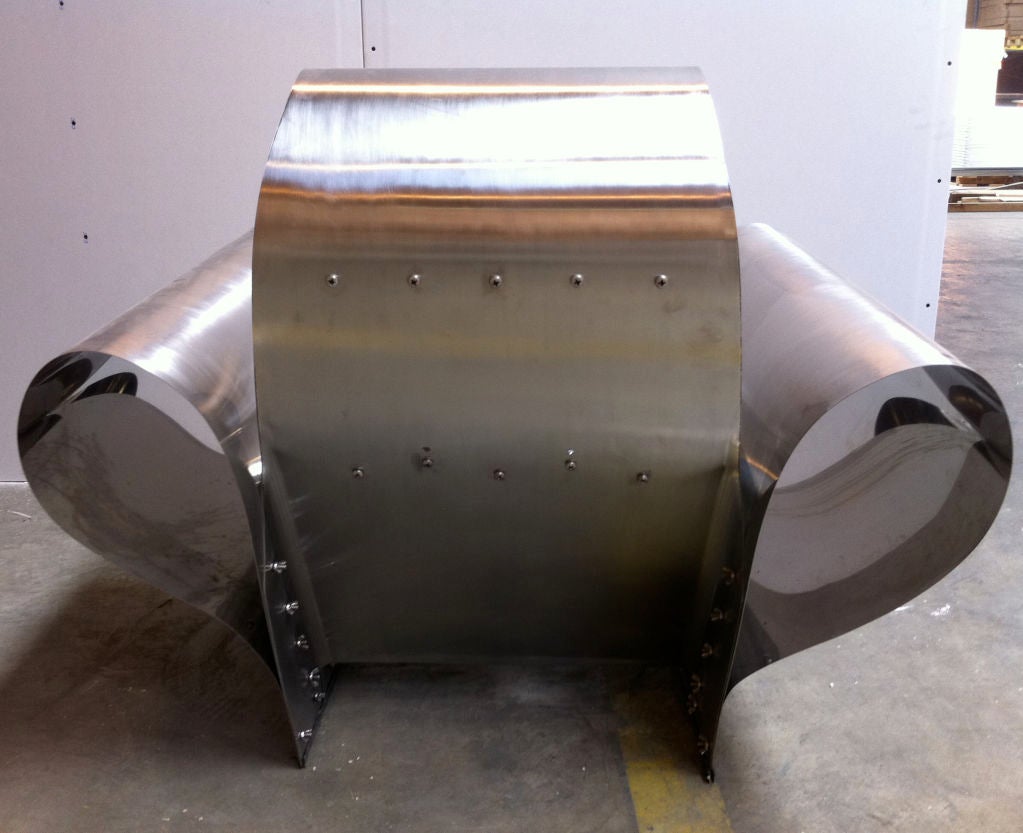 Stainless Steel Ron Arad - Well Tempered Chair