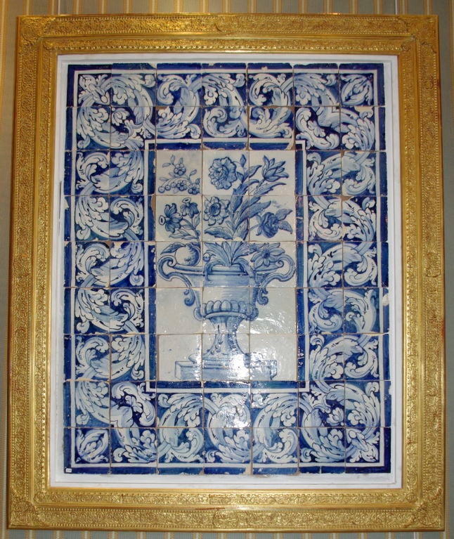 Large and Important Decorative Panel
