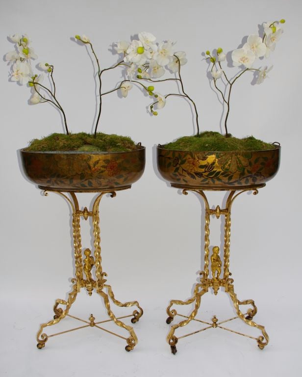 PAIR OF JARDINIERES
