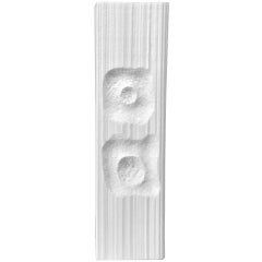 Martin Freyer Matte White Porcelain Vase For Rosenthal 1