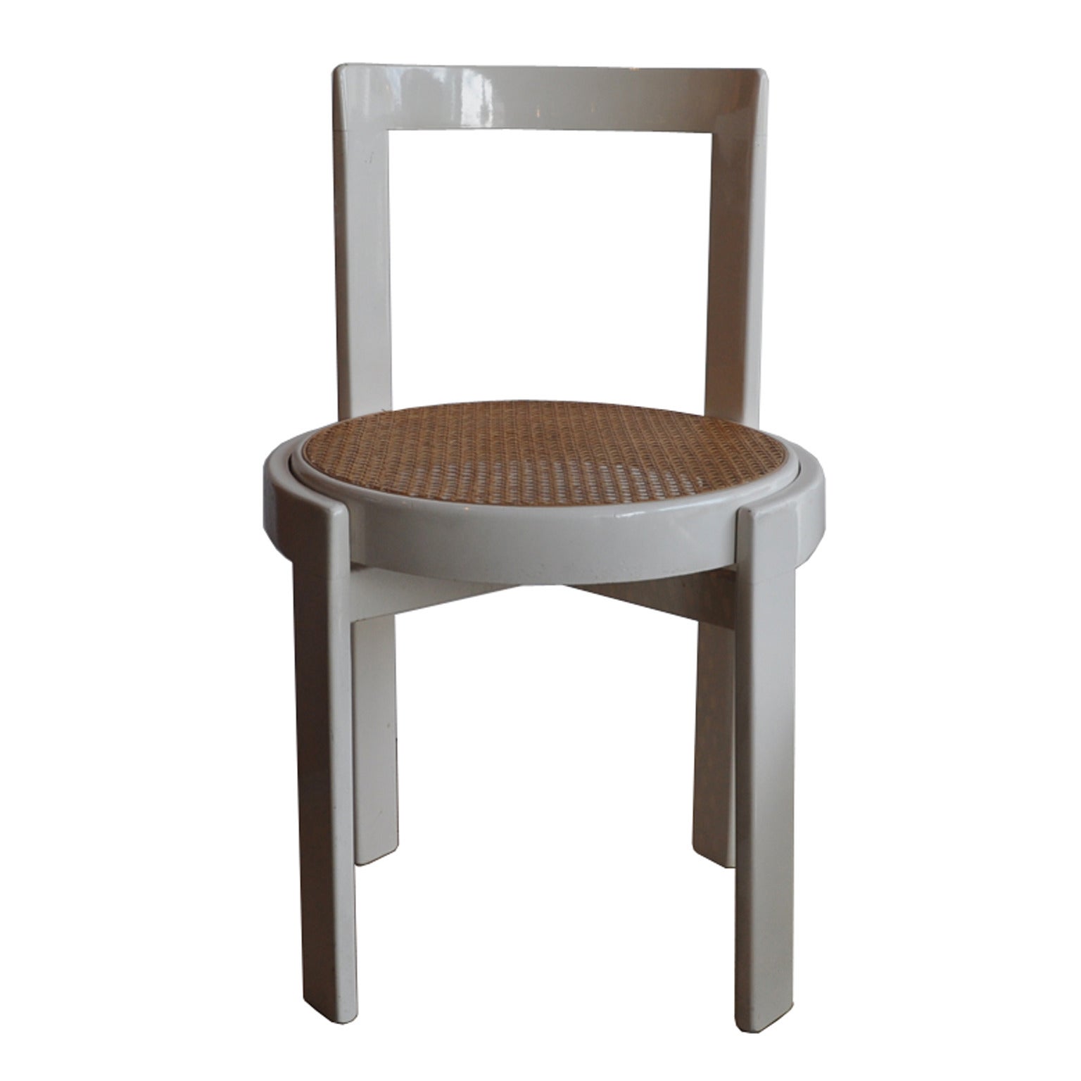 Mid Century Modern Italian Lacquered Chair