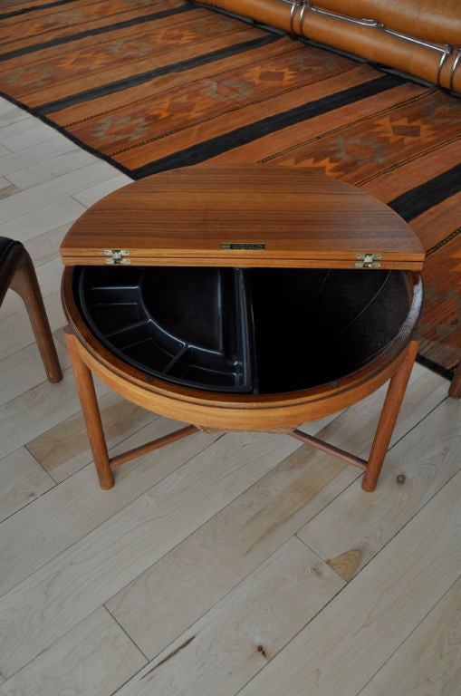 1960's Teak Sewing Table by Rastad Og Relling 1