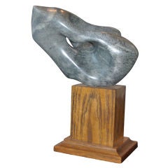 Vintage Abstract  Marble Sculpture