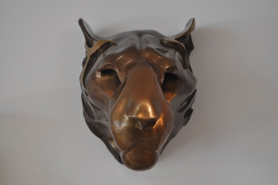 American Lioness Sculpture by Deroy Sharp Deacon