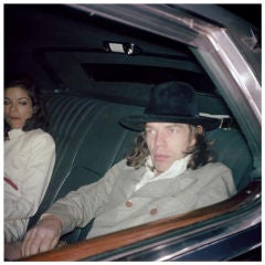 Mick Jagger, august 23rd, 1975, pierre hotel, new york city