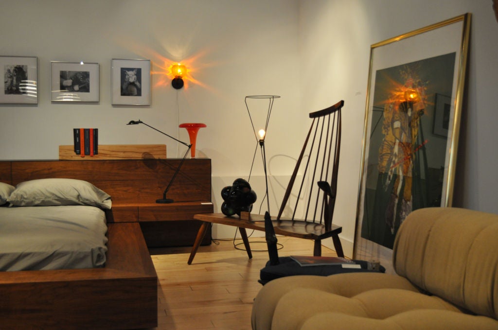 Walnut Slab Bench by Richard Patterson 6