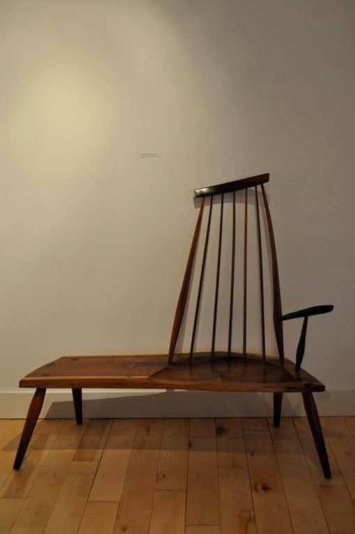 For the past 30 years R. Patterson has been creating timeless pieces.Today he continues to search for the most elegant and refined design solutions through a process of subtraction, distilling the forms to the basic essence of wood. The bench is