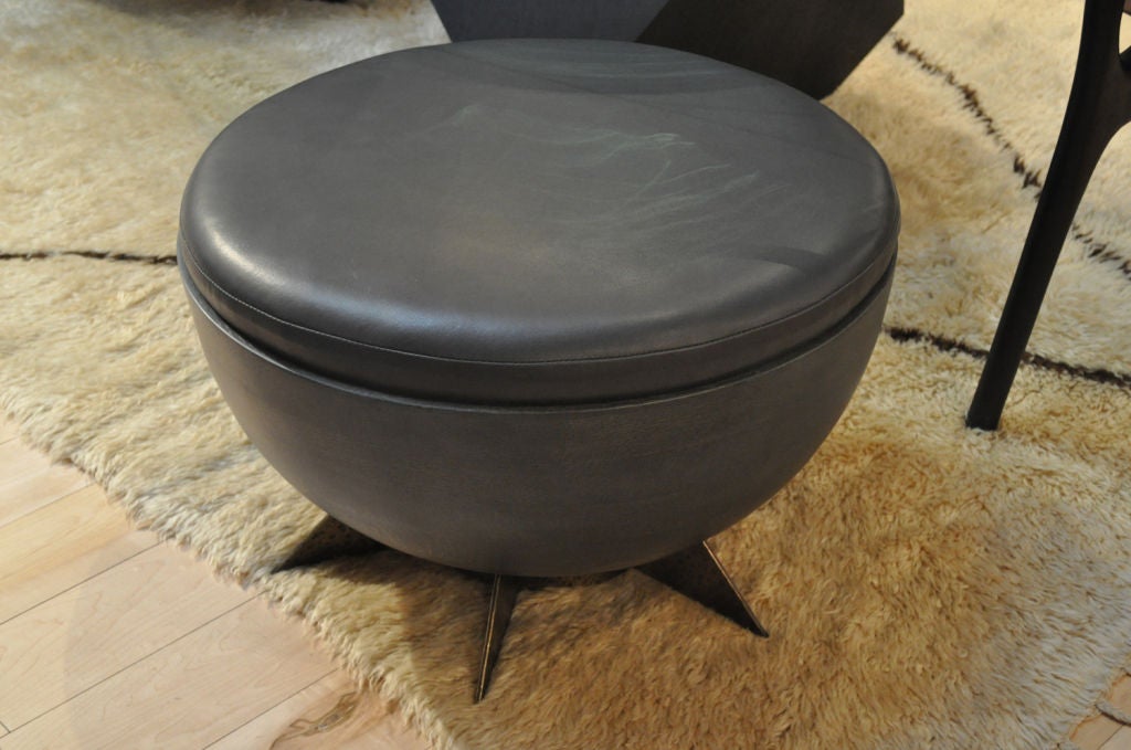 American Pilluelo Ottoman by Jorge L. Cruzata for Siglo Moderno For Sale