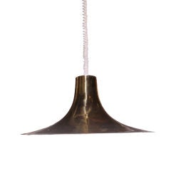 Danish Saucer Pendant Light