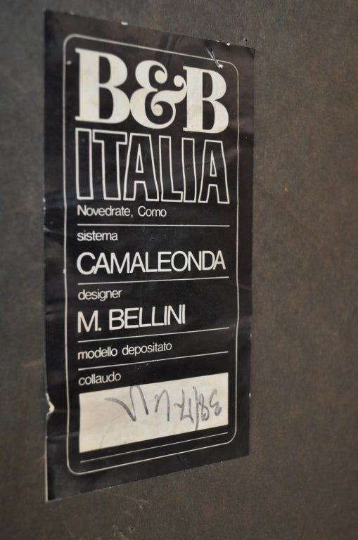 Late 20th Century Mario Bellini For B & B Italia \