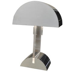 George Kovacs Polished Metal Lamp