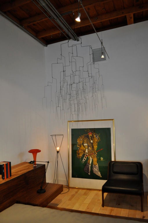 "A Well Made Suit" mobile by Beth Campbell