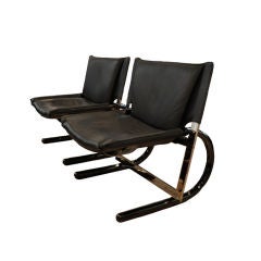 Pair of 70
s Sling Chair Pair of 70
s Sling Chair