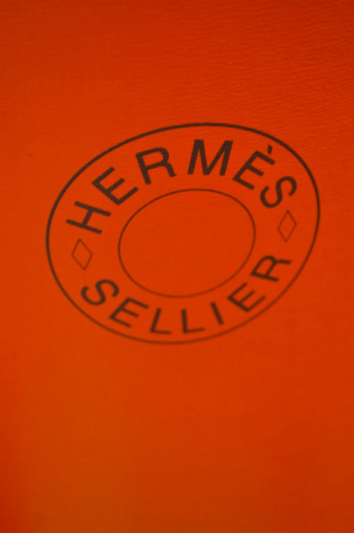 Hermes Saddle Bin/Side Table at 1stDibs