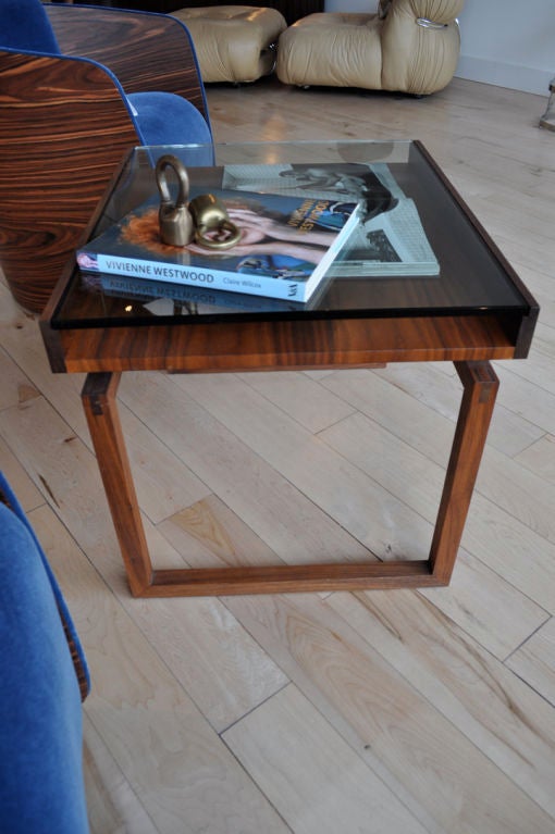 American Aire End/Side Table by Jorge L. Cruzata for Siglo Moderno For Sale