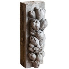 Antique Carved Stone Lintel