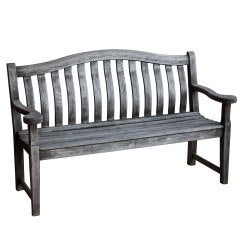 Vintage English Wooden Bench