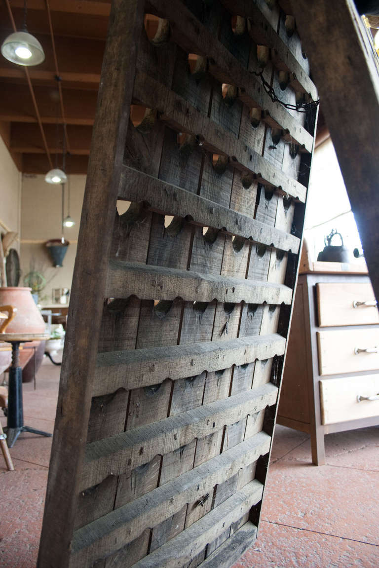 20th Century Antique French Riddling Rack