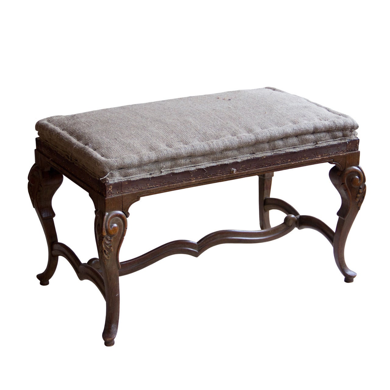19th Century French Louis XV Style Stool